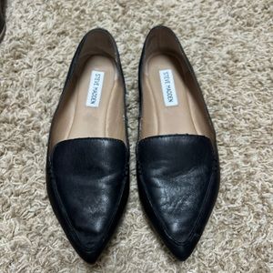 Steve Madden Black Loafers